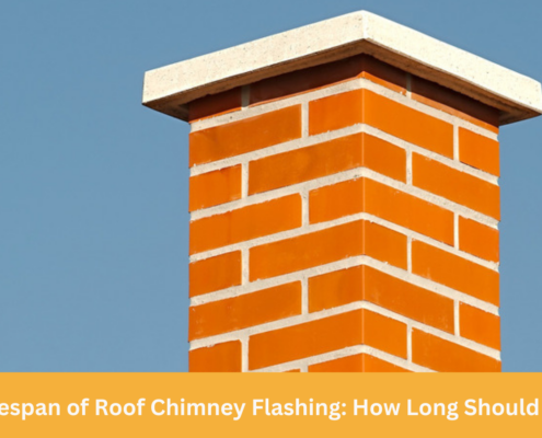 Detailed view of roof chimney flashing installation by Sixpenny Chimney Sweep.