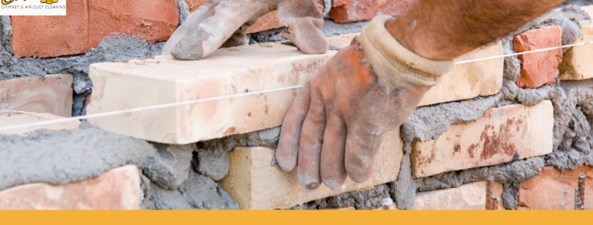 Professional assessment of chimney masonry repair needs by Sixpenny Chimney Sweep.