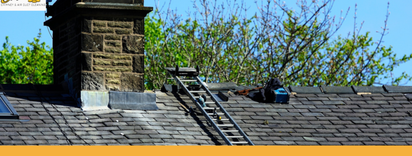 Professional performing chimney restoration at Sixpenny Chimney Sweep.