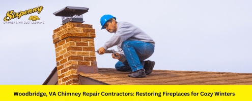 Woodbridge, VA Chimney Repair Contractors: Restoring Fireplaces for Cozy Winters