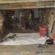 Cleaning a Chimney in Fairfax County, VA